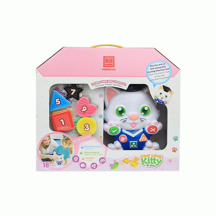 Đồ chơi Hồng Hà Kitty cho bé 18m+ Chính hãng Giá tốt - Hình ảnh 3