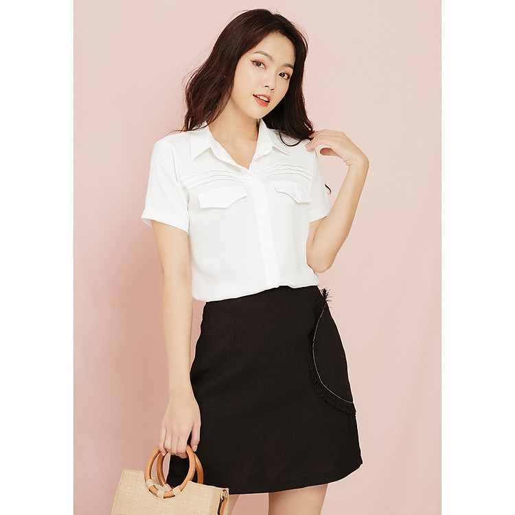 Chân Váy Phối Tua Rua Gumac CV11972