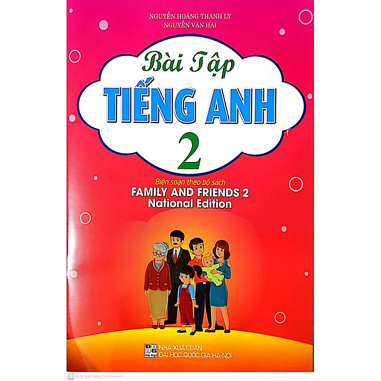 Bài Tập Tiếng Anh 2 (Biên Soạn Theo Bộ Sách Family And Friends 2 National Edition – 2022)