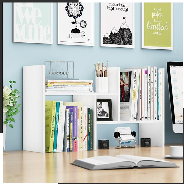 Kệ Sách Để Bàn Tiện Ích