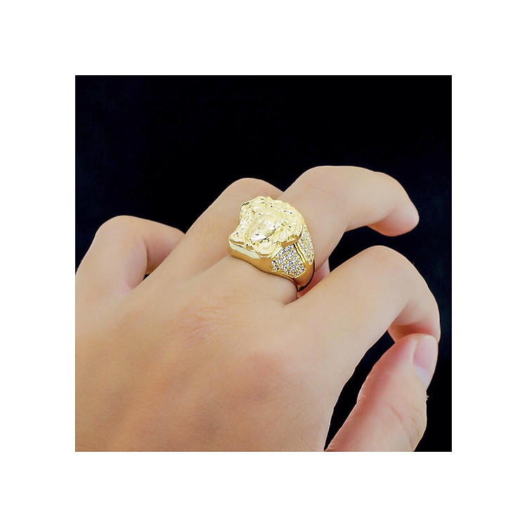 Nhẫn Nam Bảng Vuông Mạ Vàng 18K - Có 05 Mẫu Cho Quý Khách Lựa Chọn