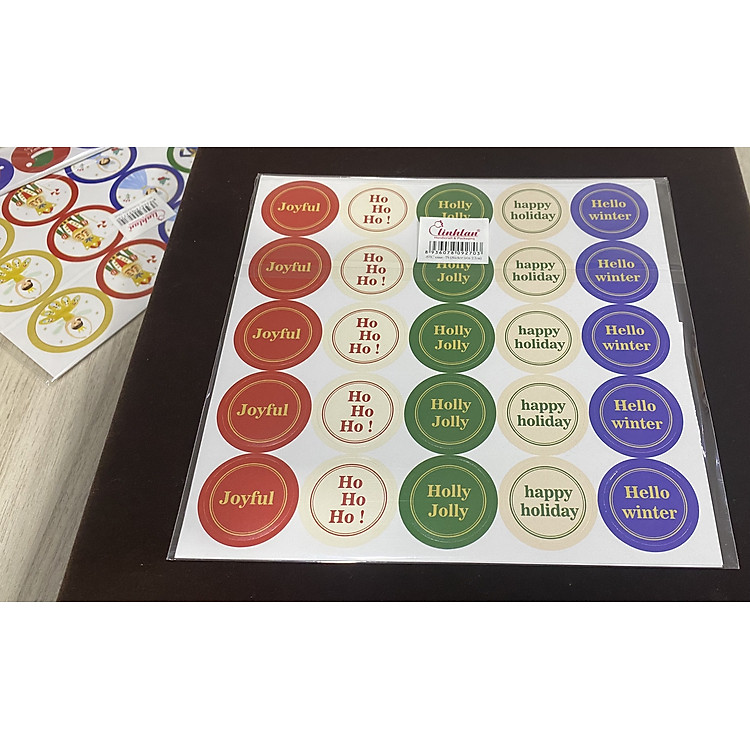 Stickers dán trang trí Noel cao cấp - Ảnh 4