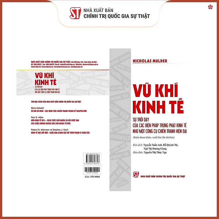 Vũ Khí Kinh Tế: Sự Trỗi Dậy Của Các Biện Pháp Trừng Phạt Kinh Tế Như Một Công Cụ Chiến Tranh Hiện Đại (bản in 2024)