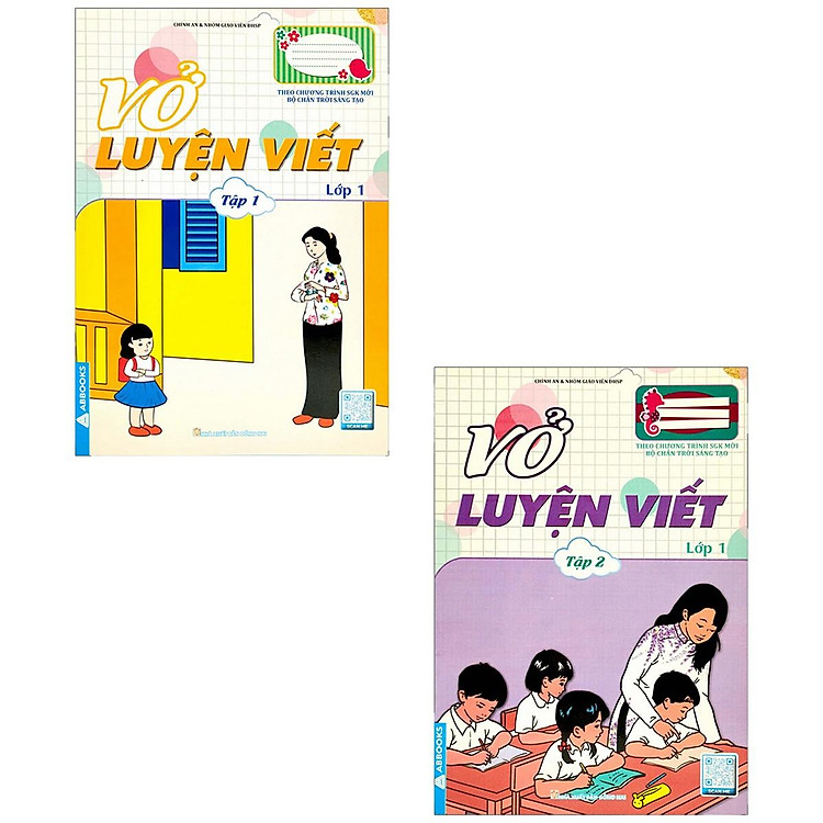 Vở Luyện Viết Lớp 1 – Tập 1,2