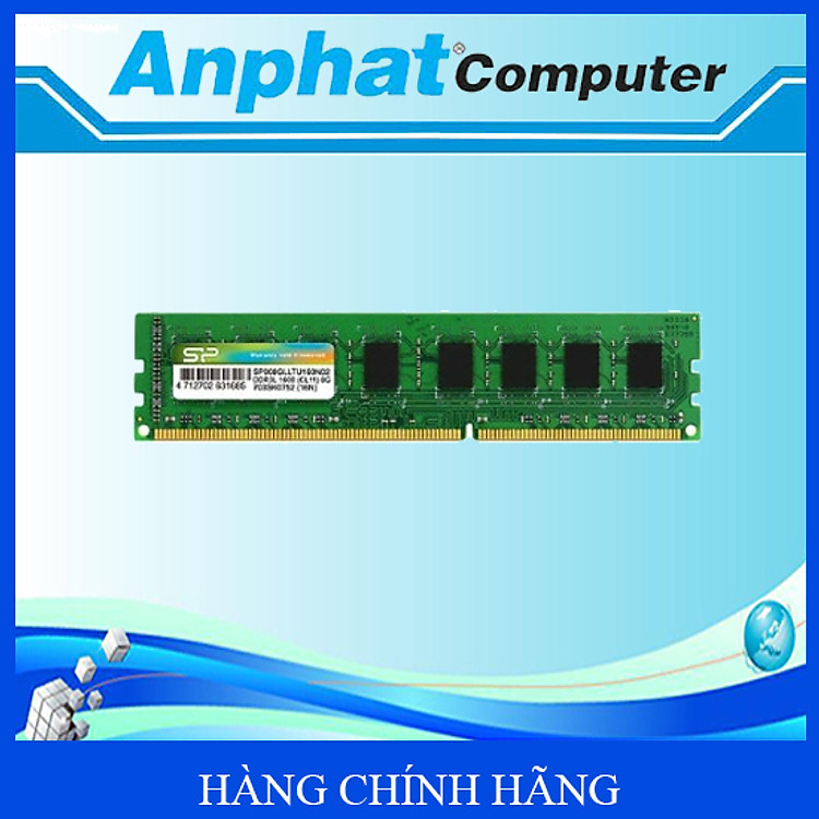 Ram SP DDR3L PC Value 8G/1600 ( SP008GLLTU160N02 ) - Hàng Chính Hãng