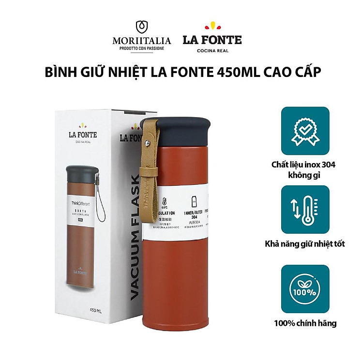 Bình giữ nhiệt La Fonte cao cấp giữ nhiệt tốt chính hãng 006620