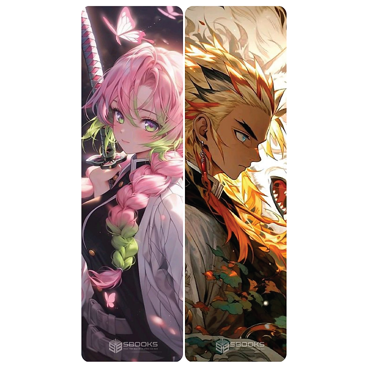 Bookmark Kẹp Sách Hoạ Tiết Anime (10 cái) - Ảnh 5
