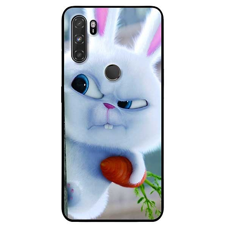 Ốp lưng dành cho Vsmart Active 3 mẫu Thỏ Trắng Nhăn Mặt