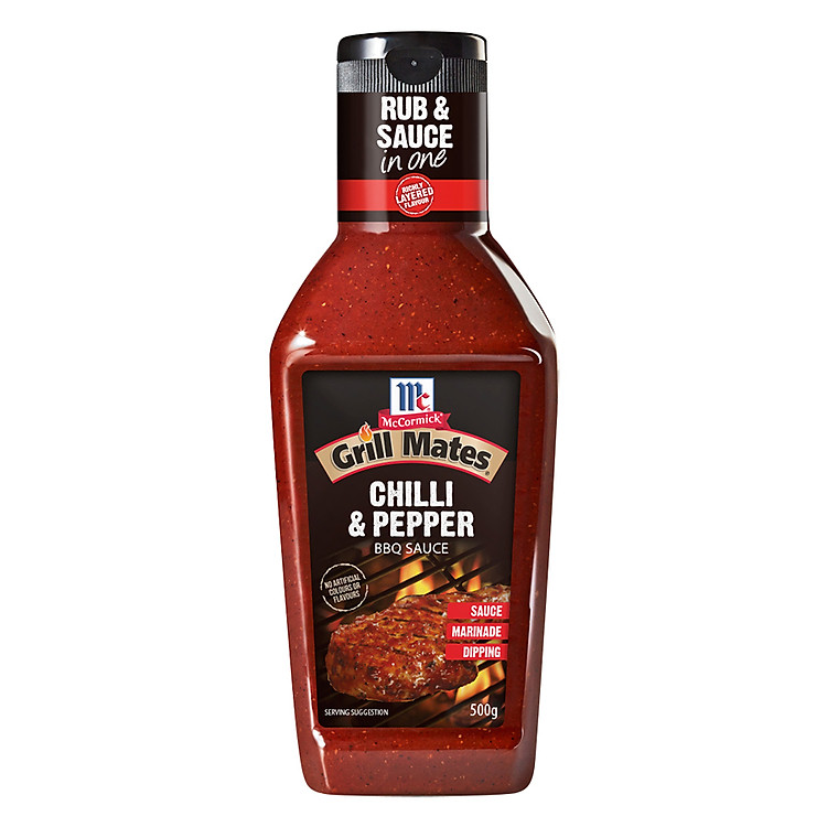 Sốt Ướp BBQ Vị Ớt Mccormick Grill Mates (500g)