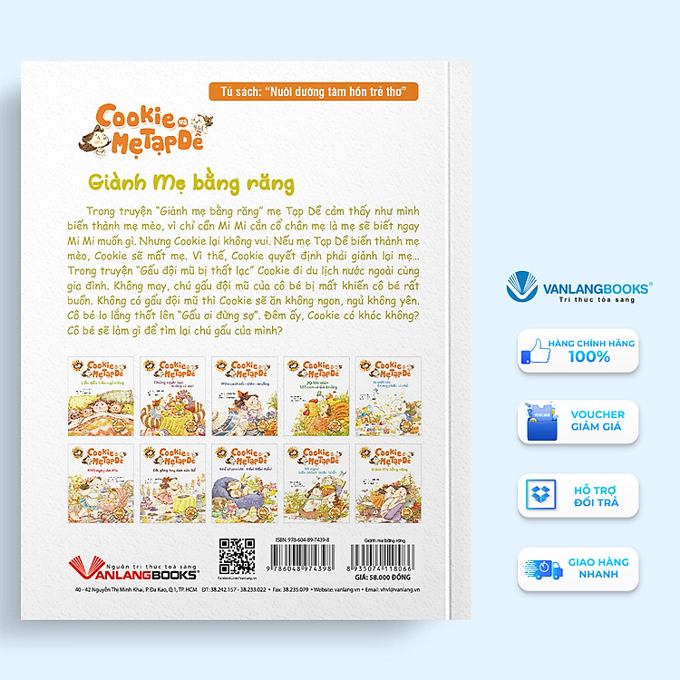 Cookie Và Mẹ Tạp Dề - Giành Mẹ Bằng Răng - Ảnh 3