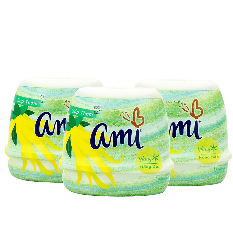 Lốc 3 Hộp Sáp Thơm Ami Ylang - Nồng Nàn 200g