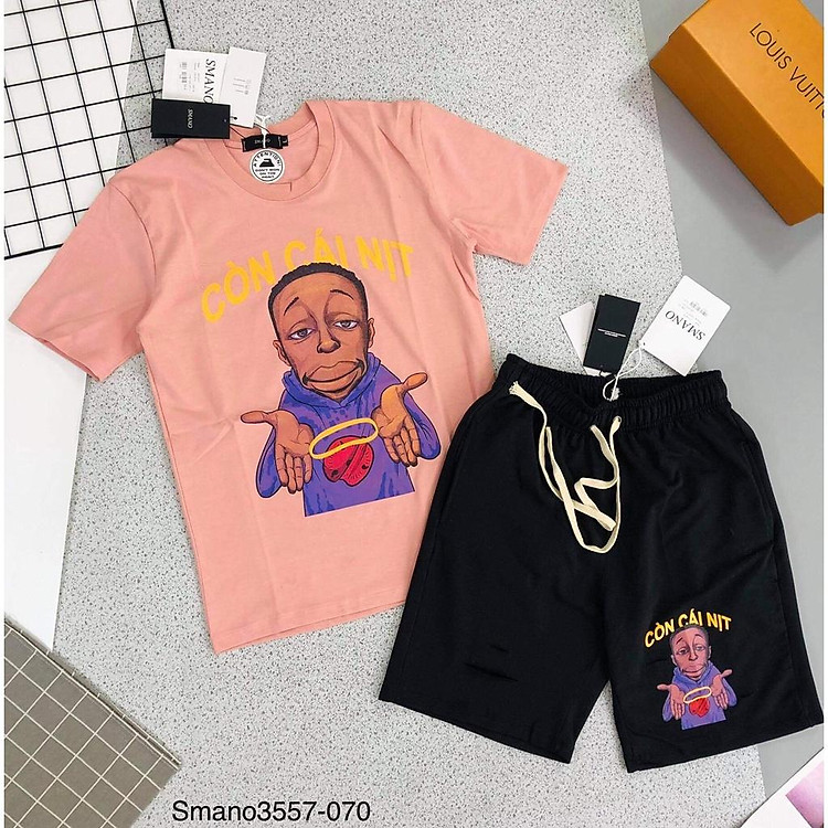 {TREND CÒN CÁI NỊT} Đồ bộ hot trend còn cái nịt Nam/Nữ