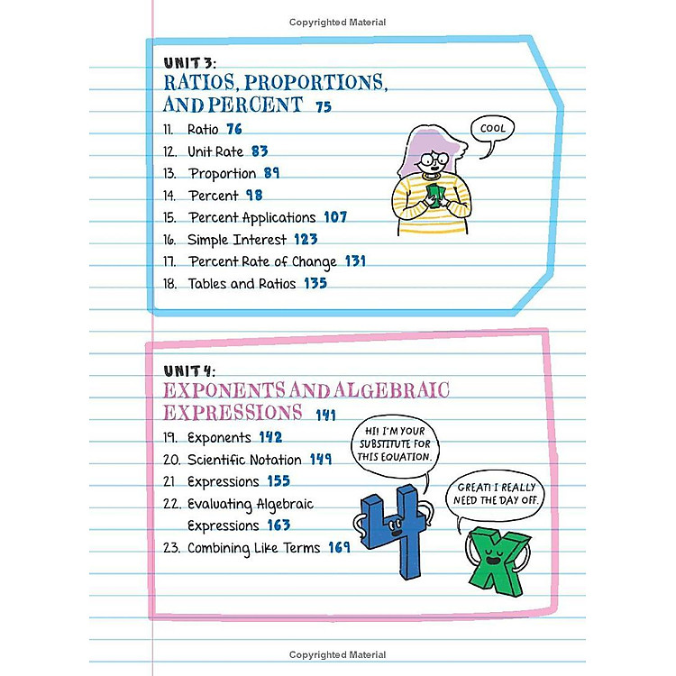 Everything You Need To Ace Pre-Algebra And Algebra I In One Big Fat Notebook - Ảnh 4