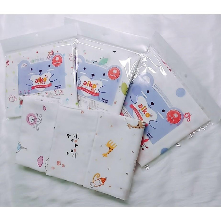 Chọn mua tại Shopee: Khăn Xô Tắm Aiko 2 Lớp 80x85cm mua giá tốt nhất tại Shop Mall