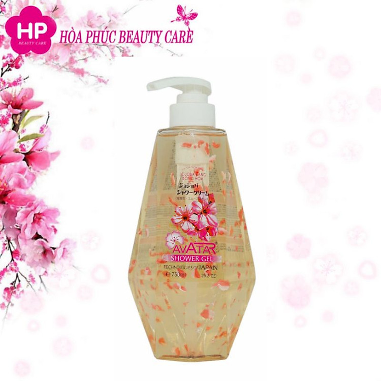 Sữa Tắm Trắng Da Hương Nước Hoa Jojoba Avatar Shower (Chai 750 mL)