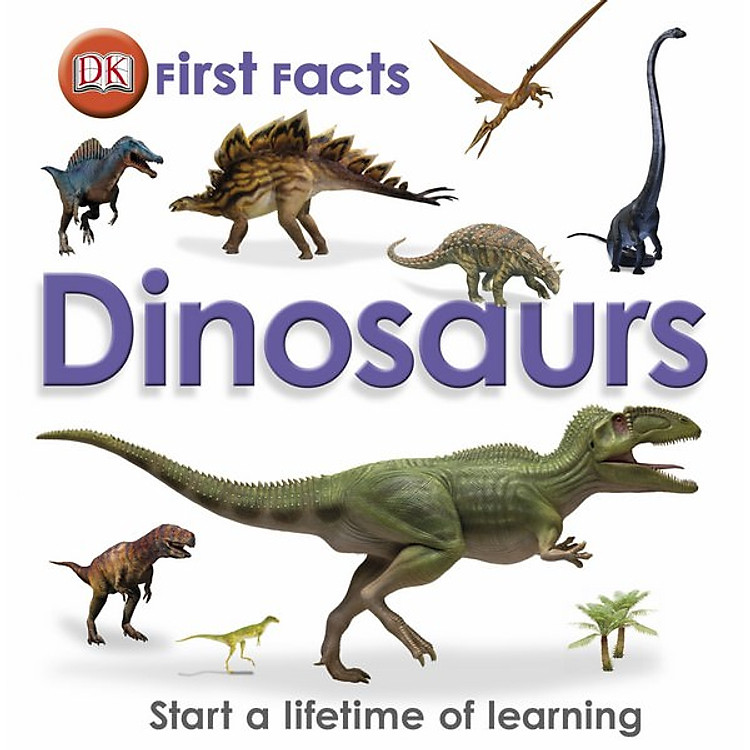 Sách First Facts Dinosaurs