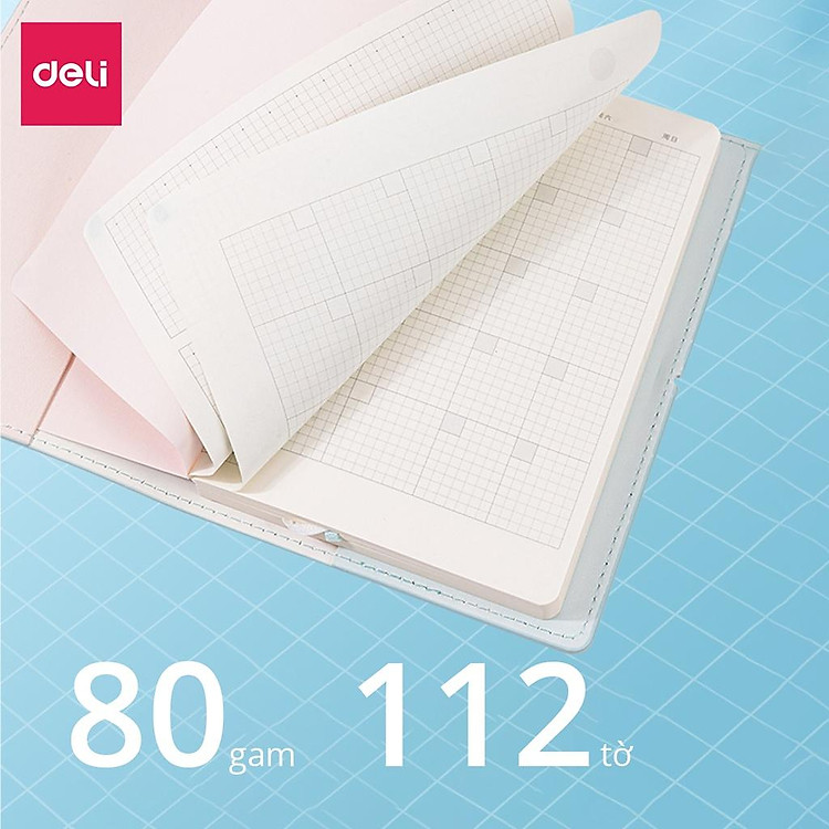 Sổ Tay Ghi Chép Kẻ Ngang 224 Trang 80Gsm Bìa Hoa Anh Đào - Ảnh 2