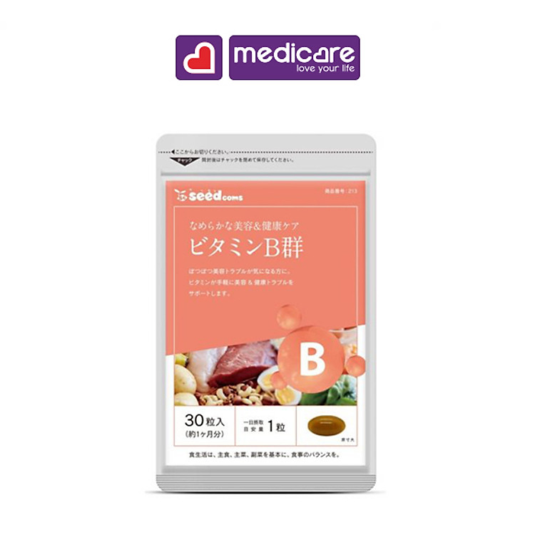 Viên Uống SEEDCOMS Bổ Sung Vitamin gói 30viên