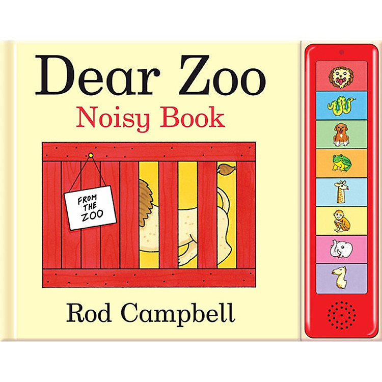 Sách Dear Zoo Noisy Book - Thân gửi sở thú