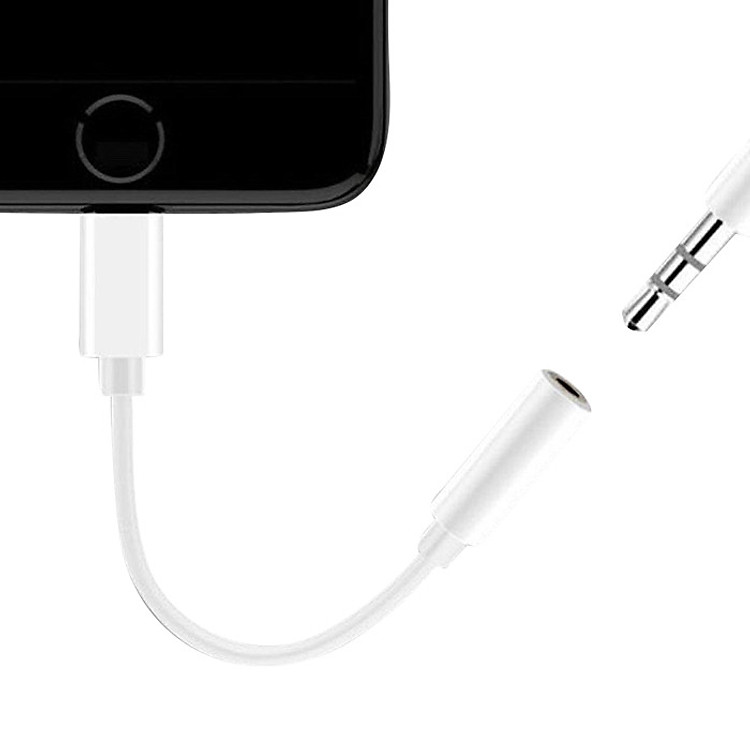 Cáp chuyển đổi Lightning sang 3.5mm AUX Mini - Hàng Chính Hãng