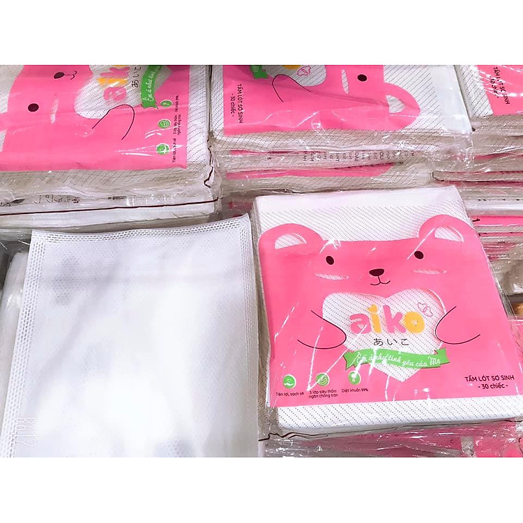 Combo 5 Bịch Tấm Lót Xu Aiko Chính hãng Ưu đãi - Hình ảnh 3