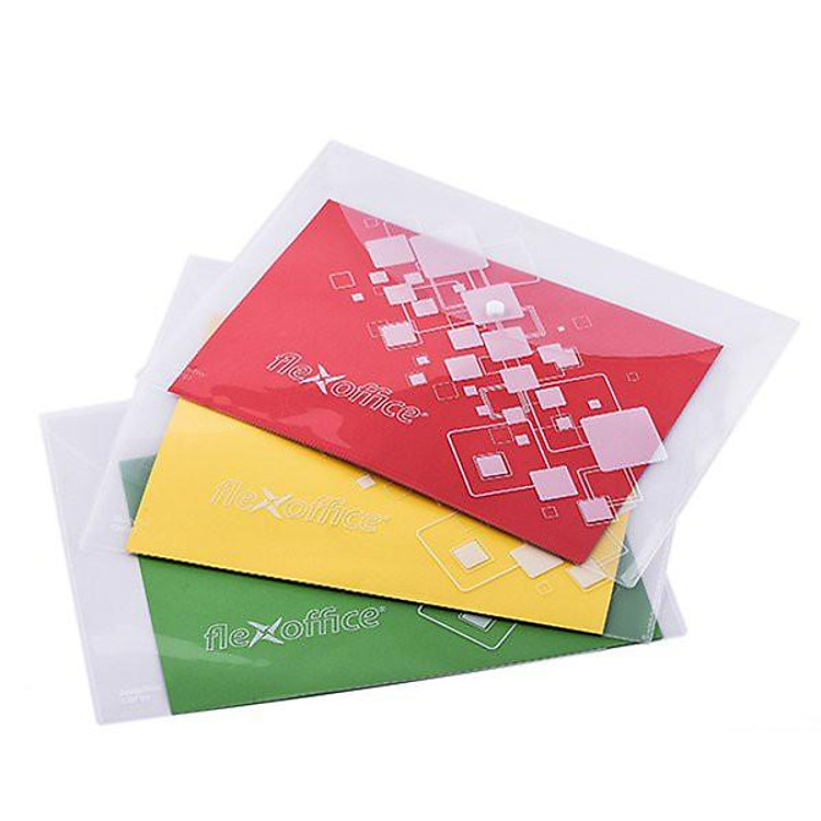 Bìa nút F4 Flexoffice FO - CBF01 (5 chiếc) - Ảnh 3