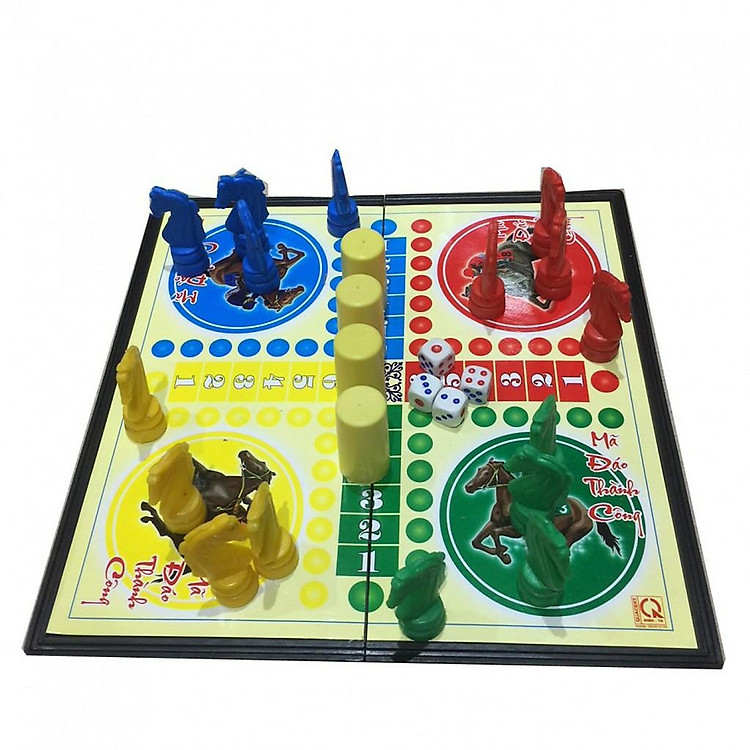 Mua Bộ cờ cá ngựa 28cm - Đồ chơi trí tuệ Chính hãng Ưu đãi - Hình ảnh 3