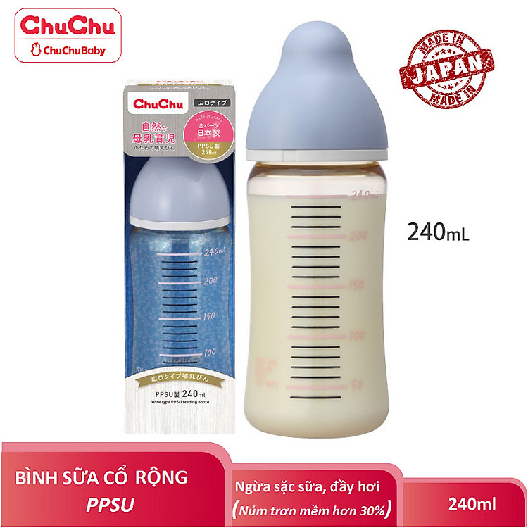 Mua Bình sữa PPSU 240ML Chuchu Baby Uy tín Giá tốt - Hình ảnh 4