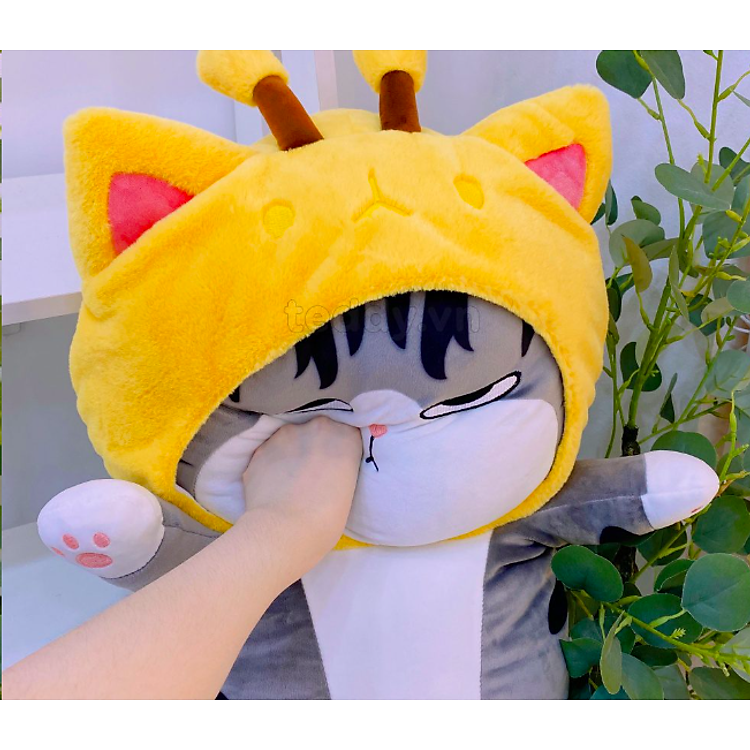 Thú nhồi bông mèo hoàng thượng dễ thương Chính hãng Giá tốt - Hình ảnh 5