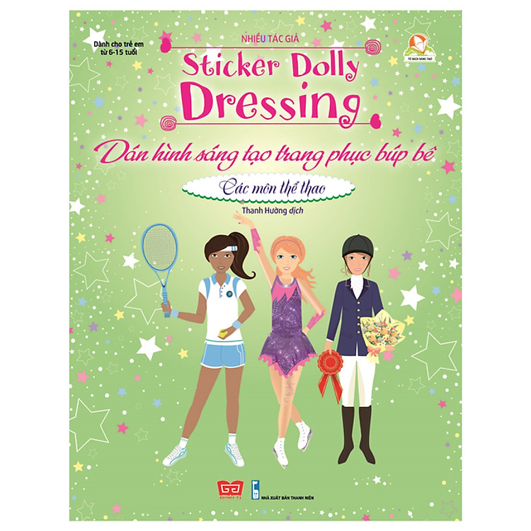 Dán Hình Sáng Tạo Trang Phục Búp Bê