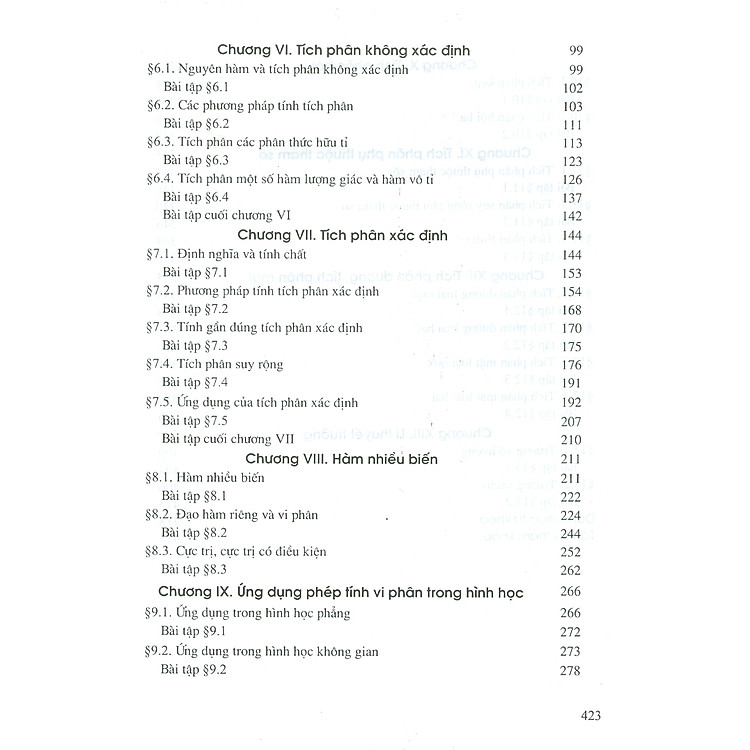 Toán Học Cao Cấp, Tập Hai - Giải Tích (Tái bản năm 2023) - Ảnh 7