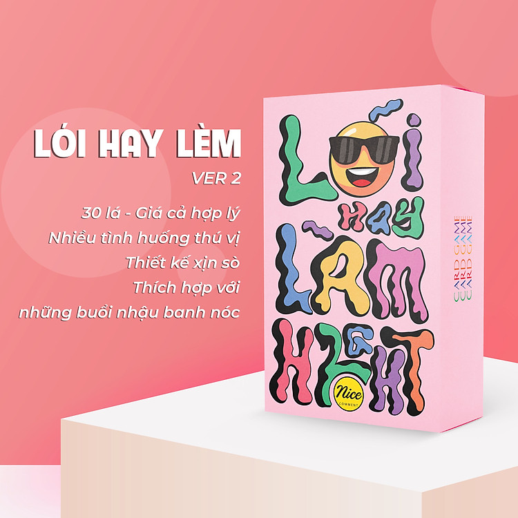 Bộ Bài "Lói Hay Lèm High" Truth Or Dare Việt Hóa 30 Lá Drinking Game Bài Uống Rượu Bia Tạo Sự Thú Vị Gắn Kết Tình Bạn