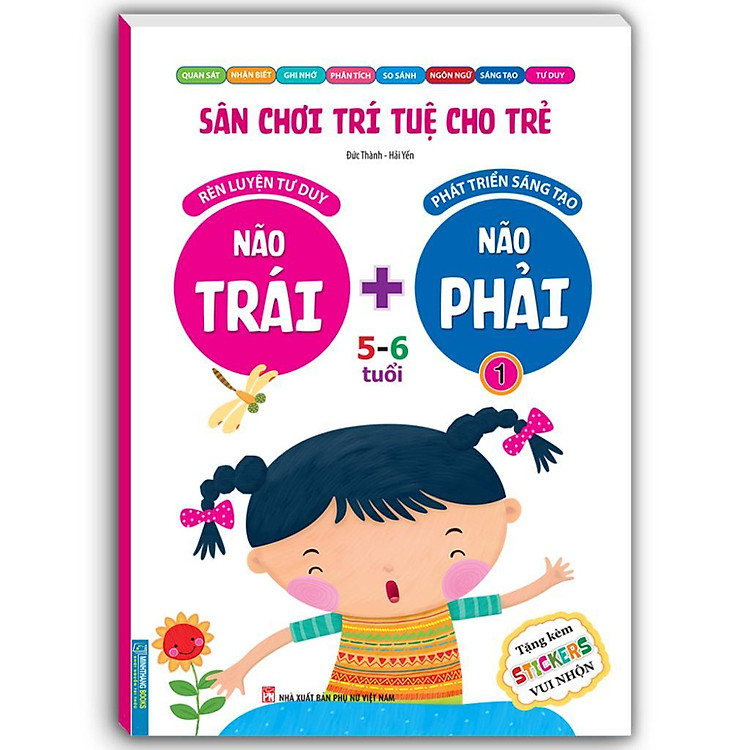 Sân Chơi Trí Tuệ Cho Trẻ 5 – 6 Tuổi – Não Trái + Não Phải (Quyển 1)