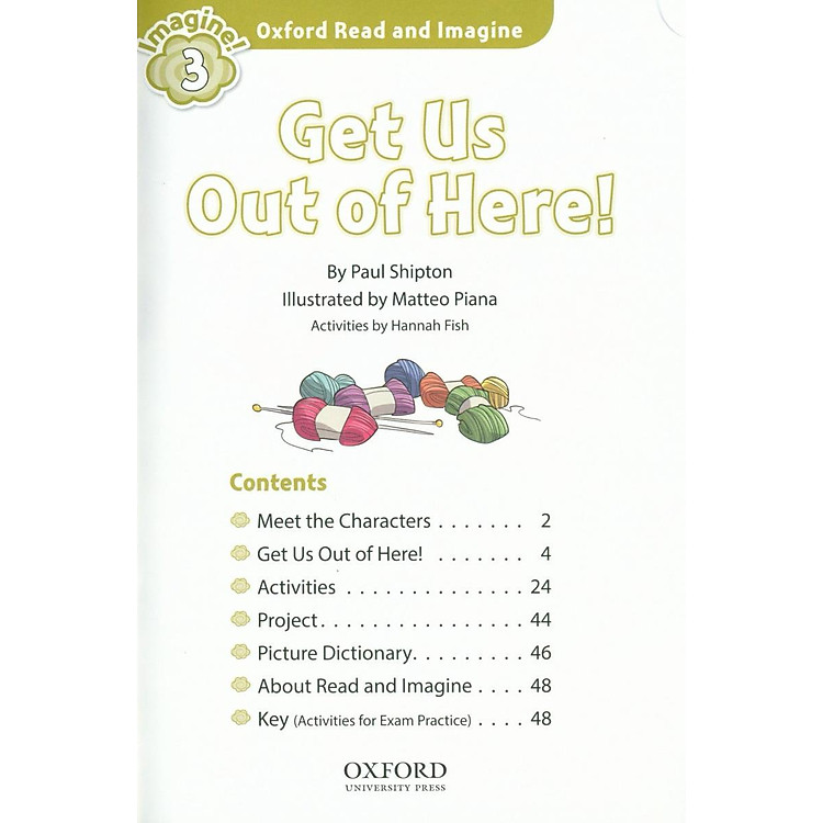 Oxford Read And Imagine: Level 3: Get Us Out Of Here! - Ảnh 2