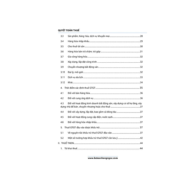 QUYẾT TOÁN THUẾ - Lý thuyết và thực tế - Ảnh 3