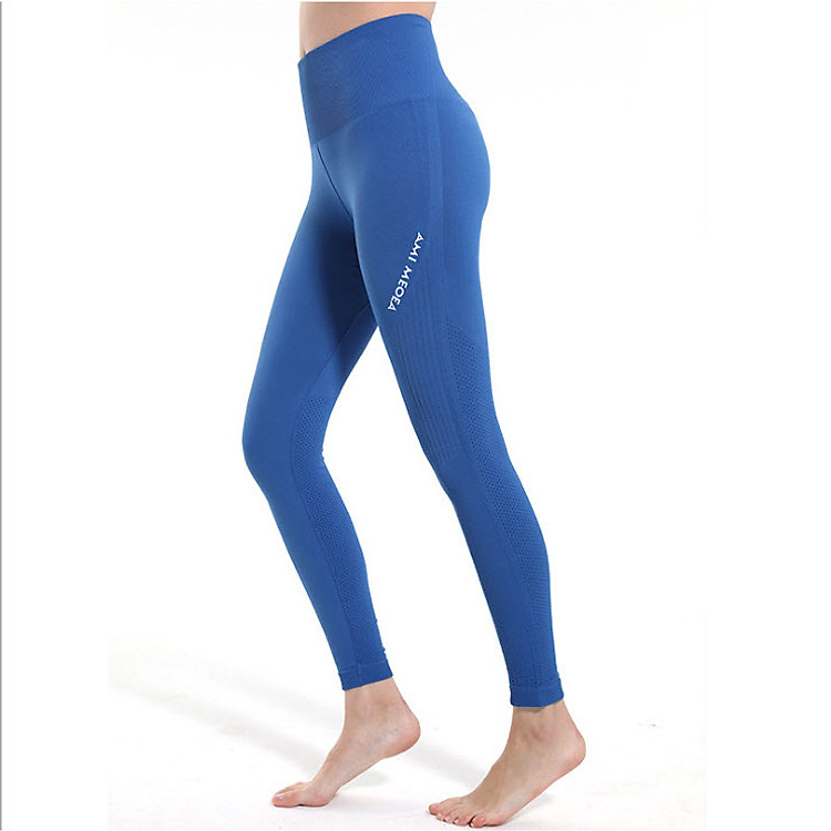 Quần legging nữ CLEACCO tập gym, quần yoga chất vải Dệt thoáng mát , co giãn 4 chiều