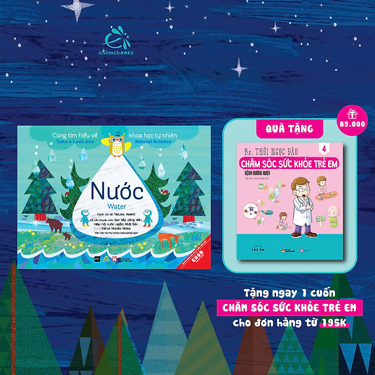 Ehon Nhật Bản Cùng Tìm Hiểu Về Khoa Học Tự Nhiên – Nước