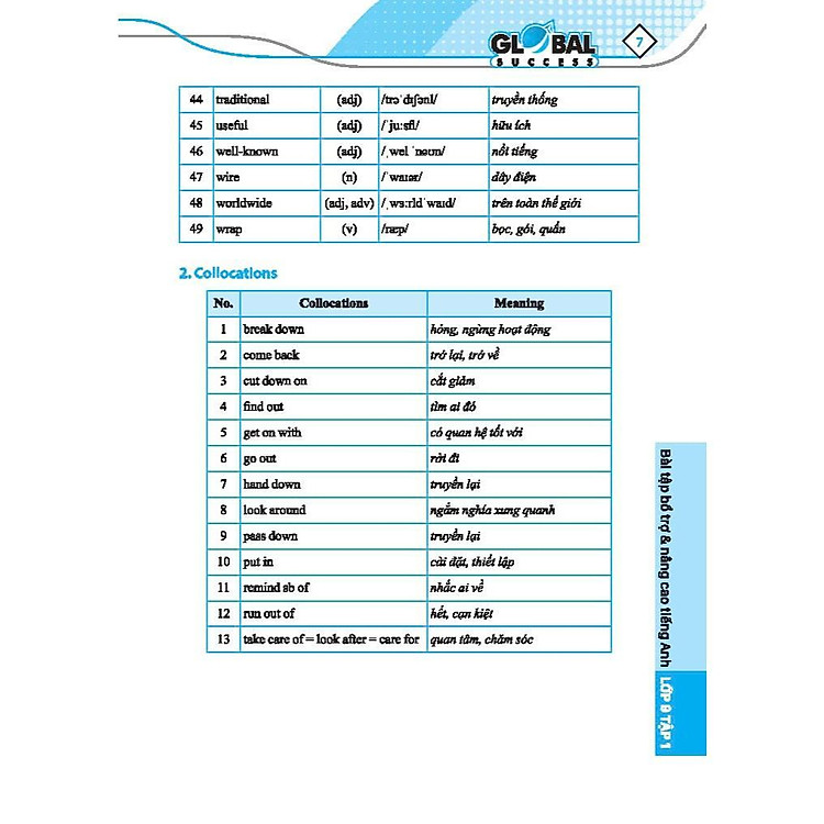 Global Success Bài Tập Bổ Trợ Và Nâng Cao Tiếng Anh Lớp 9 Tập 1 - Ảnh 5