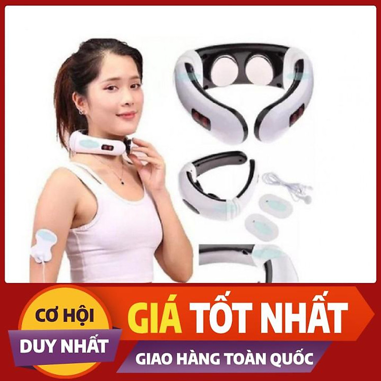 Máy Massage Cổ Vai Gáy 3D Trị Liệu Cao Cấp Đa Năng Công Nghệ Nhật Bản