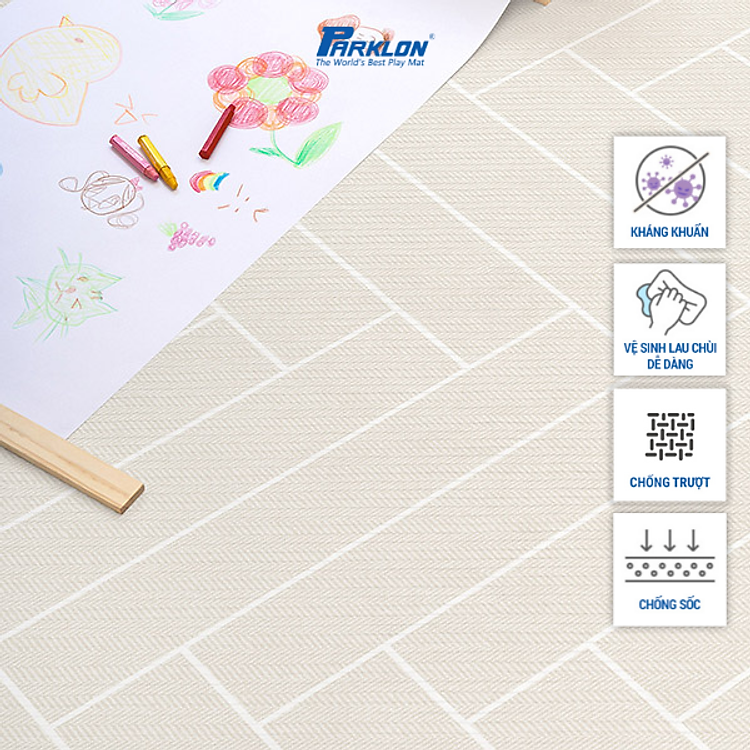 Mua Thảm Em Bé Cao Cấp Parklon La Pure Chính hãng Giá tốt - Hình ảnh 5