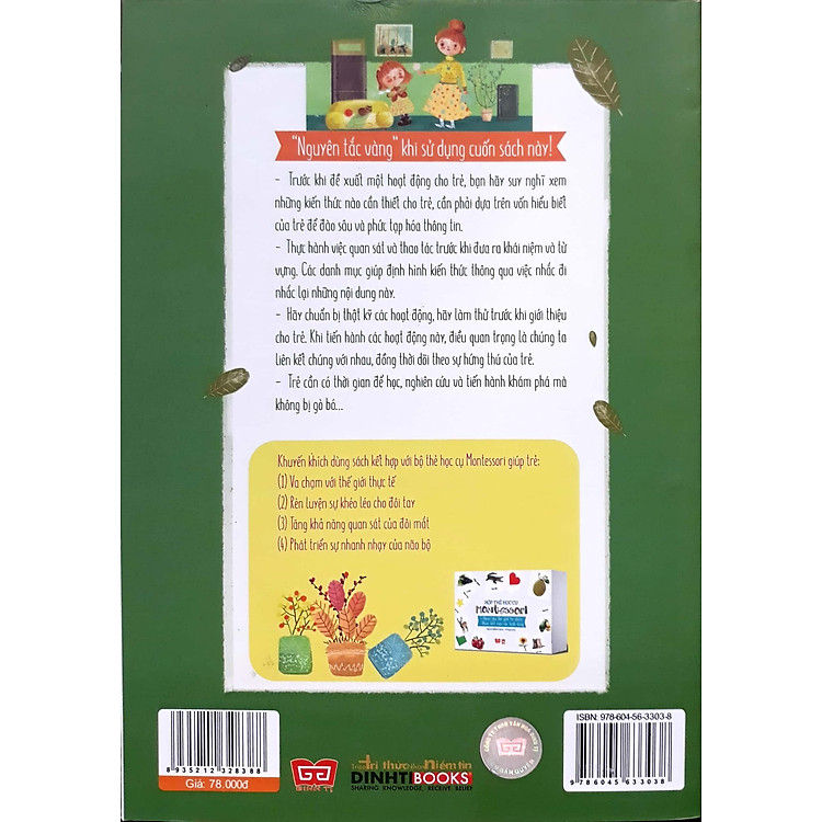 Học Montessori Để Dạy Trẻ Theo Phương Pháp Montessori - 100 Hoạt Động Montessori - Ảnh 4