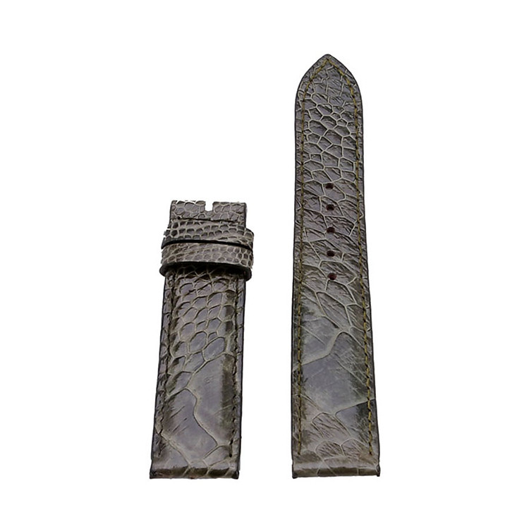 Dây Đồng Hồ Da Đà Điểu Huy Hoàng HT8430 - Xanh Rêu
