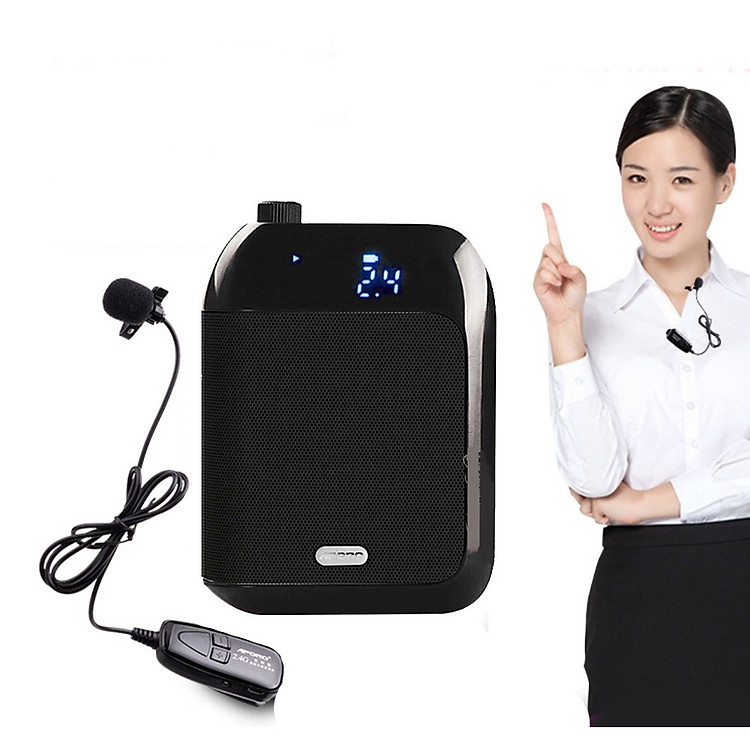 Máy trợ giảng aproro T9 2.4G phiên bản micro cài ve áo ( hàng nhập khẩu )