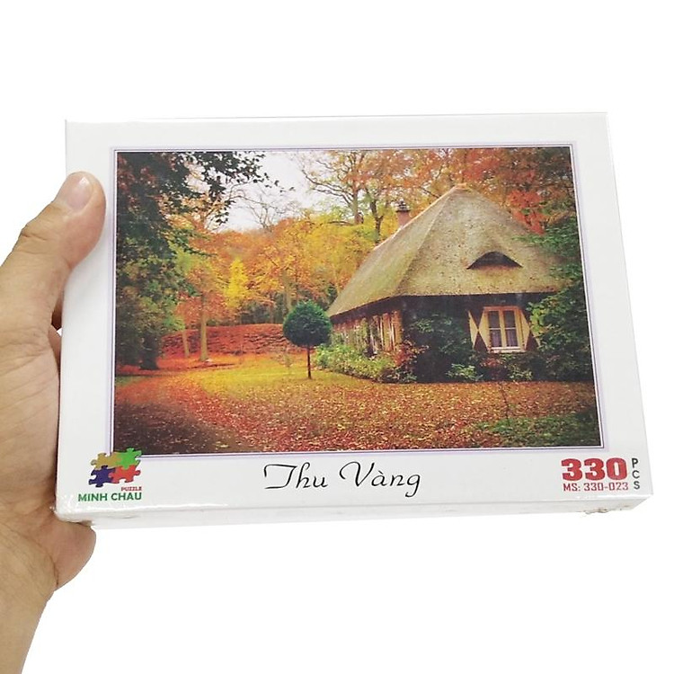 Bộ Tranh Xếp Hình 330-023 - Thu Vàng Chính hãng Giá rẻ - Hình ảnh 2