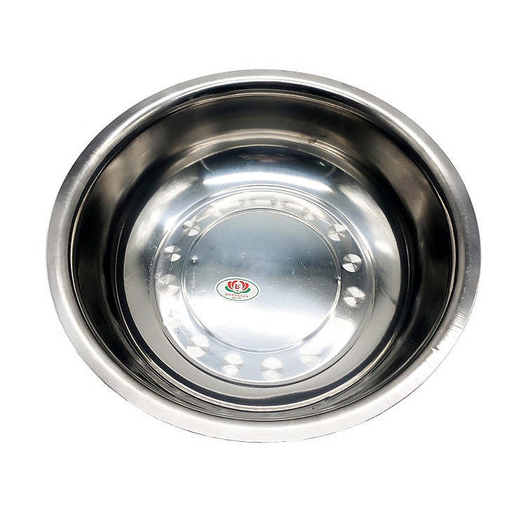 Chậu sâu inox Hoàng Gia size 40cm