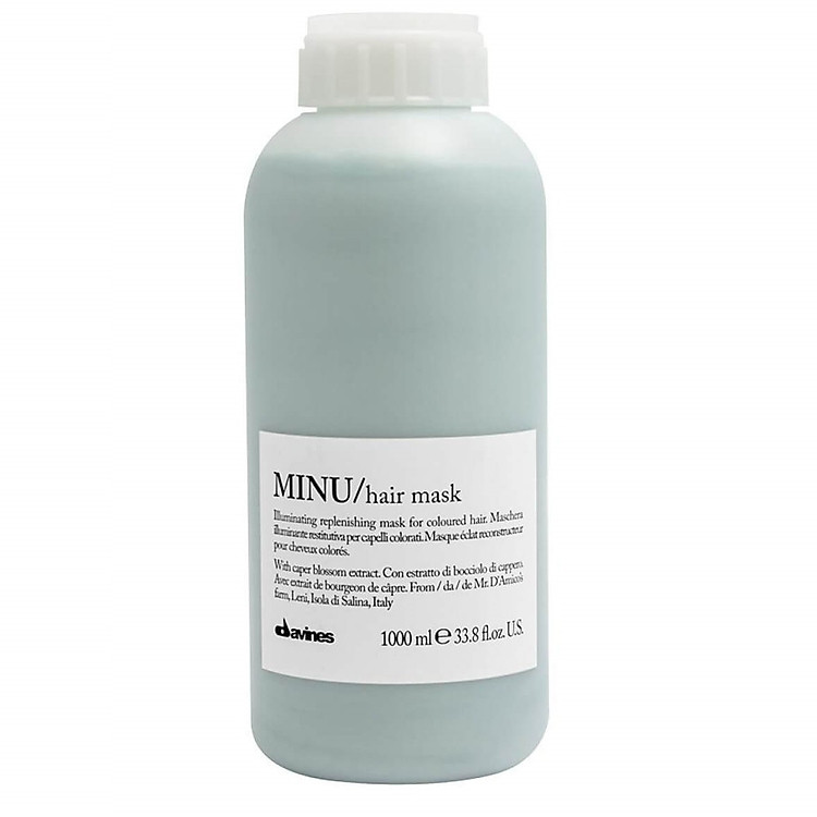 Davines Minu Hair Mask - Mặt nạ giữ màu tóc nhuộm chính hãng Ý 1000ml