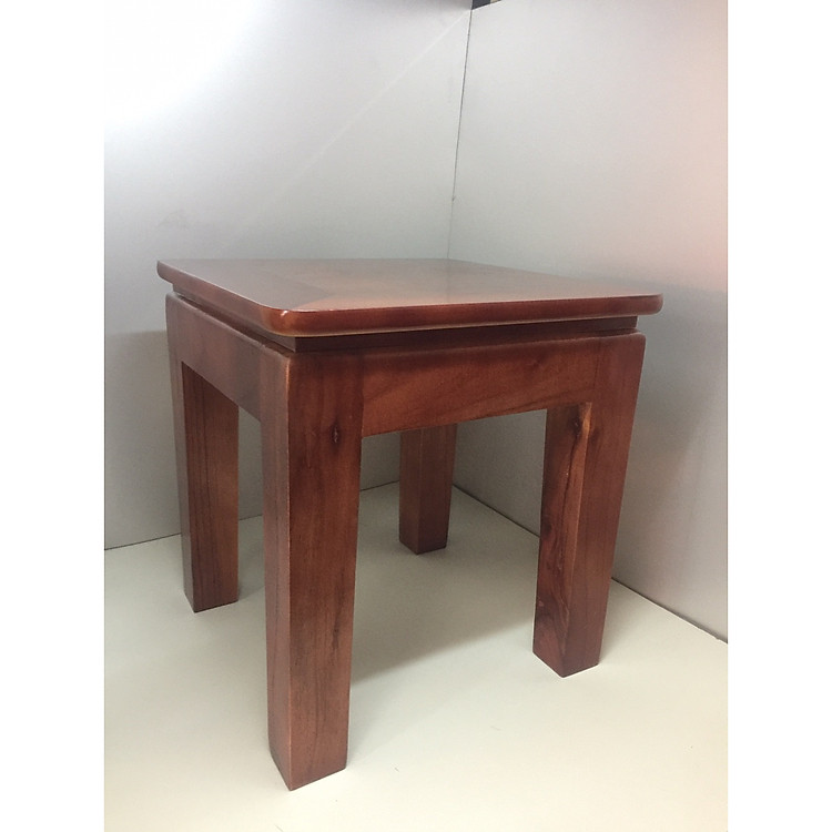 Đôn vuông gỗ xoan đào (làm ghế thắp nhang, ghế ngồi, kê đồ vật trang trí 30 x30 cao 37)