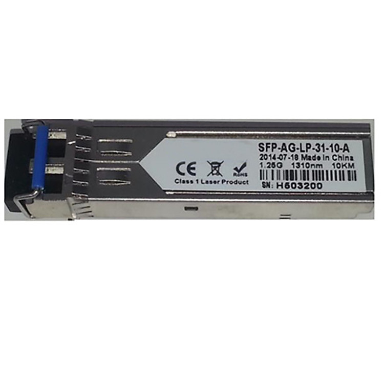 Module quang SFP 2 sợi quang 1.25g, LC, 10km DDM singmode chính hãng
