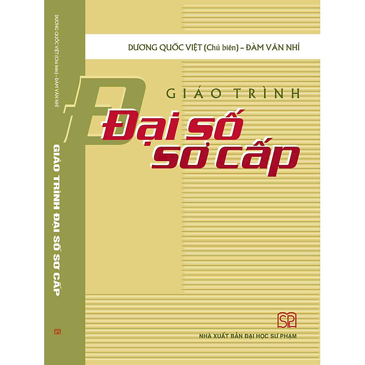 Giáo trình Đại số sơ cấp