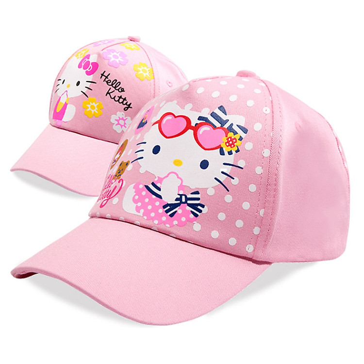 Nón Lưỡi Trai Hello Kitty YQKTHY-N008025P - Hồng (52cm)